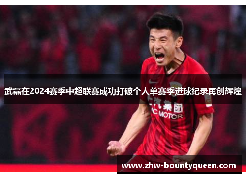 武磊在2024赛季中超联赛成功打破个人单赛季进球纪录再创辉煌